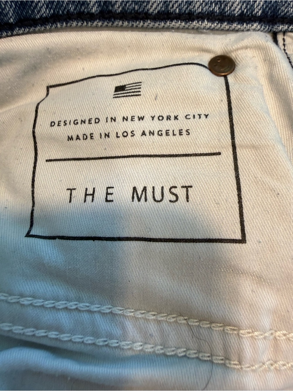 AYR The Must Wide Leg Crop Jeans Raw Hem High Rise Size 30 - Picture 3 of 8